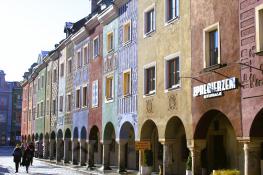 Stary Rynek w zimowym słońcu