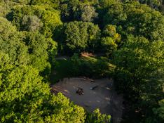 Plac zabaw w parku Sołackim