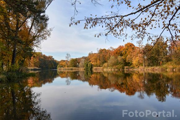 Październik w Parku Sołackim