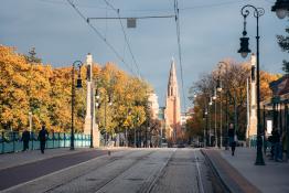 Jesień na Moście Teatralnym