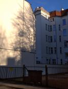 Na ulicy Wenecjańskiej o zachodzie słońca.