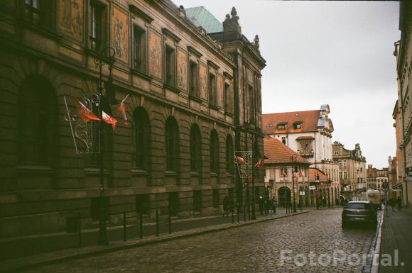 Świętowanie wybuchu Powstania Wielkopolskiego na ulicy I. J. Paderewskiego. #byanalog