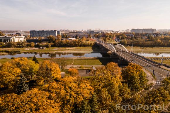 Most Św. Rocha jesienią