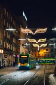 Świąteczna Gwarna i tramwaj