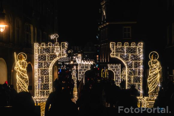 Świąteczne mury Poznania