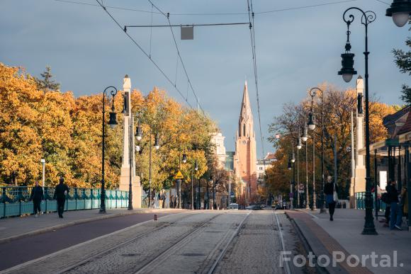 Jesień na Moście Teatralnym